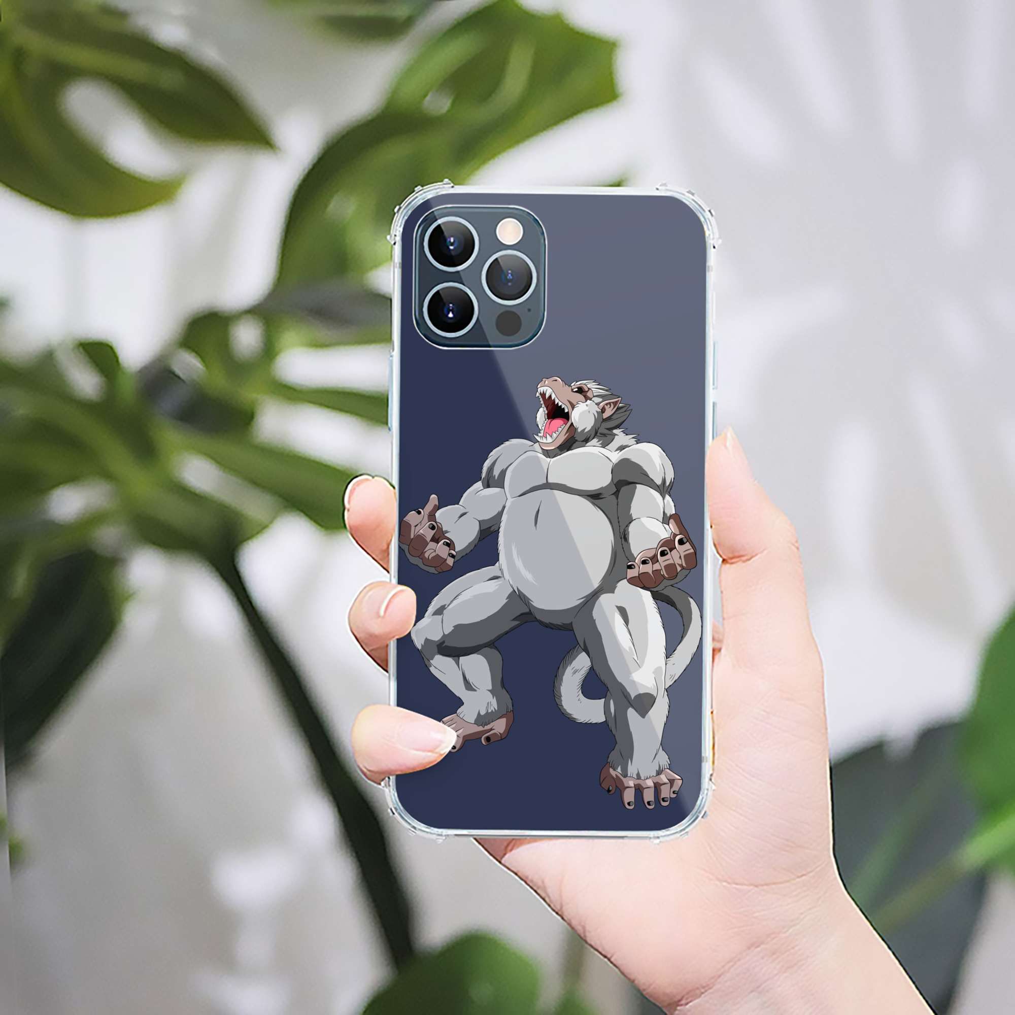 （画像用） ドラゴンボール DRAGON BALL 【iPhone 12シリーズ対応】透明スマホケース（クリアソフトケース）